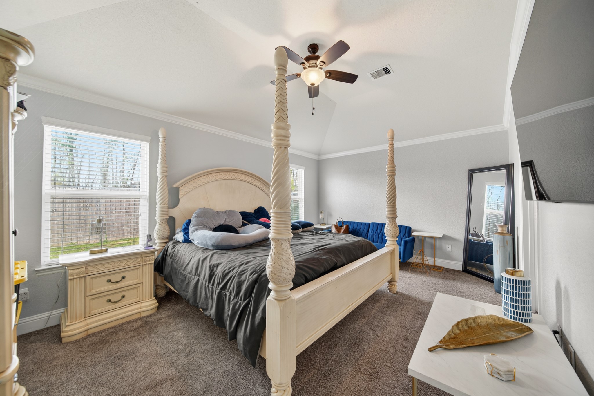 29446 Ridge Clearing Trail Spring, TX 77386 - Photo 17 of 28 Primary bedroom with room for a full bedroom suite.