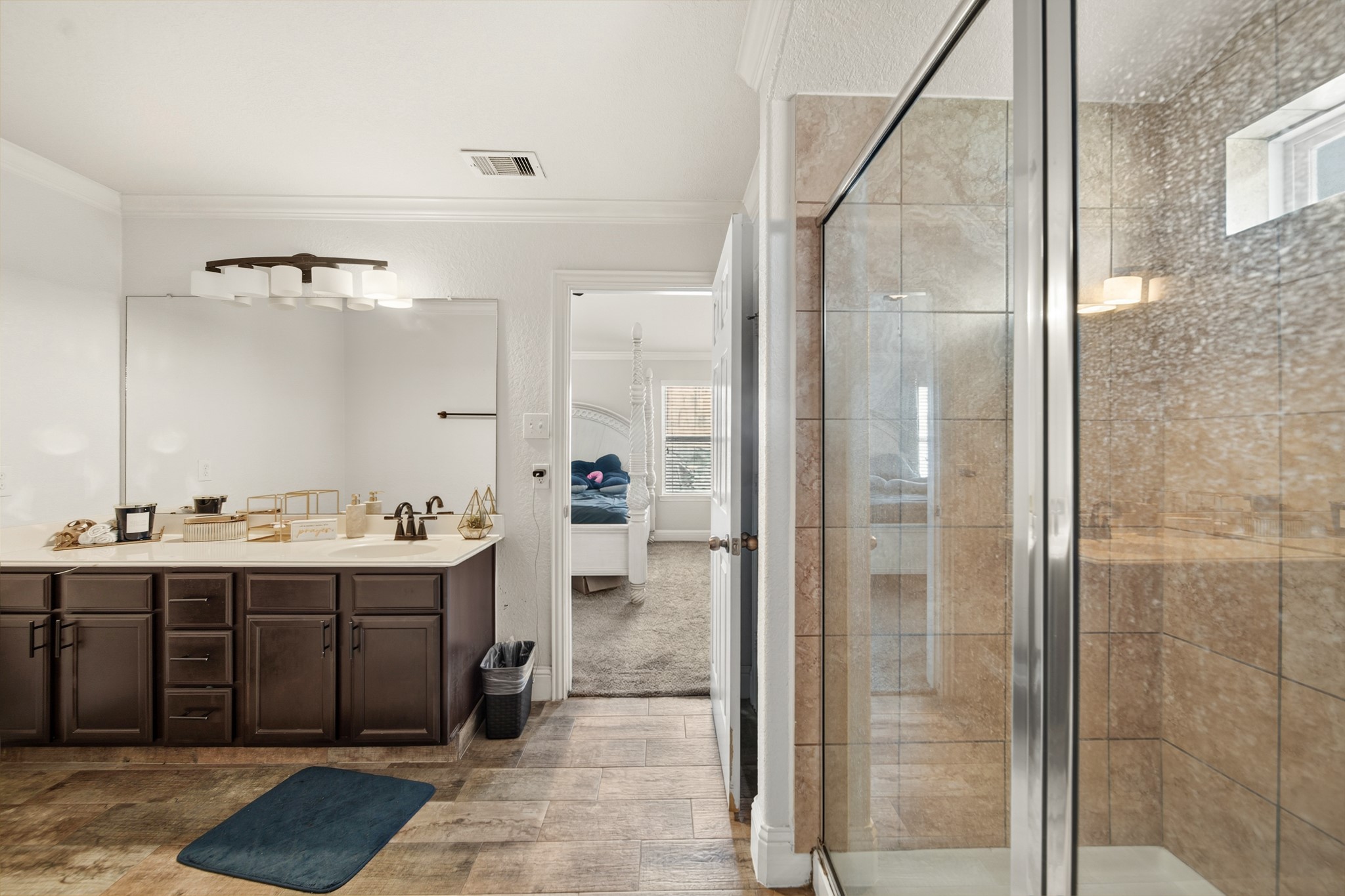 29446 Ridge Clearing Trail Spring, TX 77386 - Photo 19 of 28 Primary bath offers large walk in shower