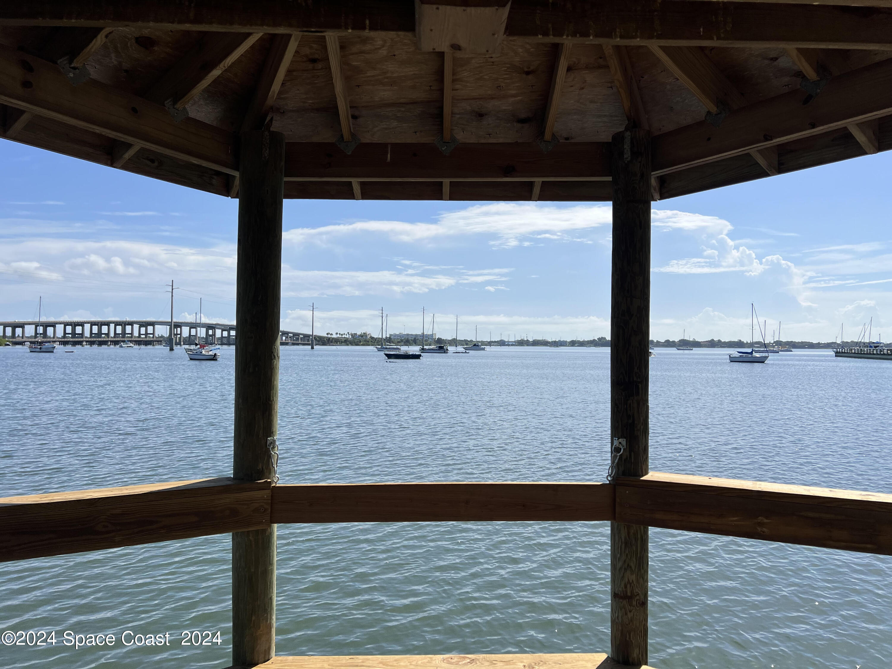 29 Riverside Drive, Unit 201 Cocoa, FL 32922 - Photo 45 of 46 a view of ocean from a balcony