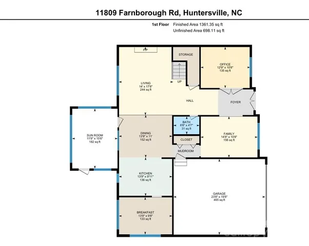 $735,000 | 11809 Farnborough Road, Huntersville, NC 28078