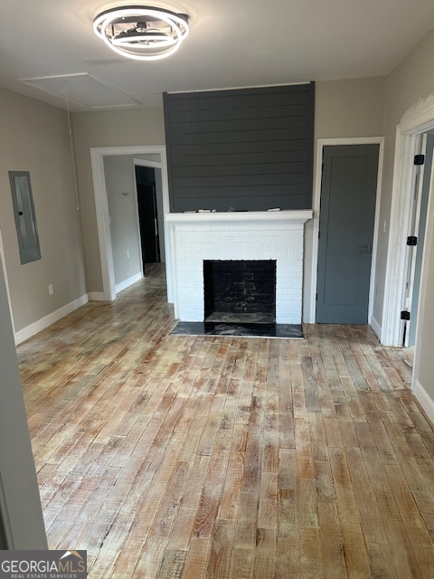 110 Fannin Road Griffin, GA 30223 - Photo 11 of 34 a view of empty room with a fireplace