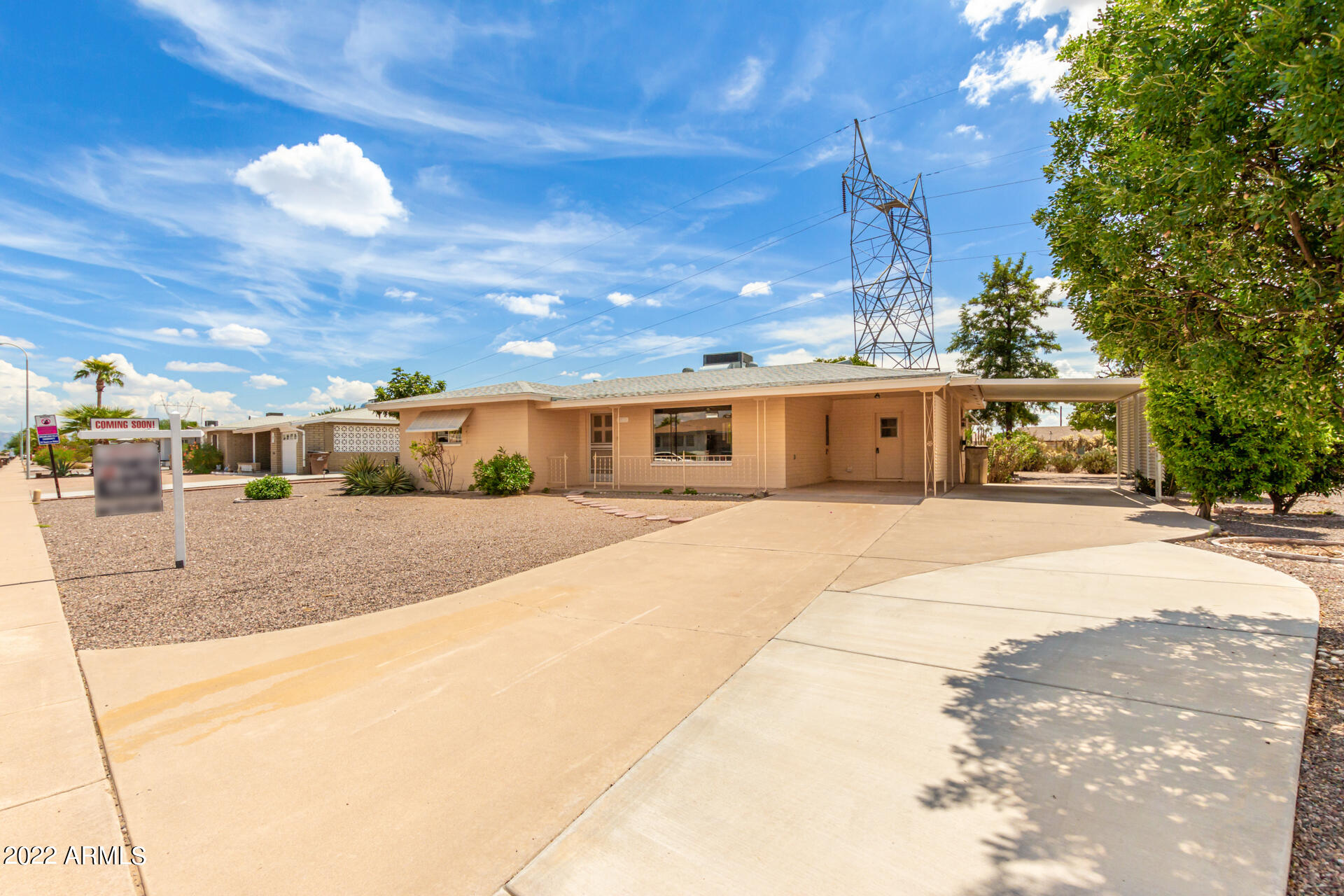 5609 East Decatur Street Mesa, AZ 85205 - Photo 9 of 27 Front of Home - Driveway