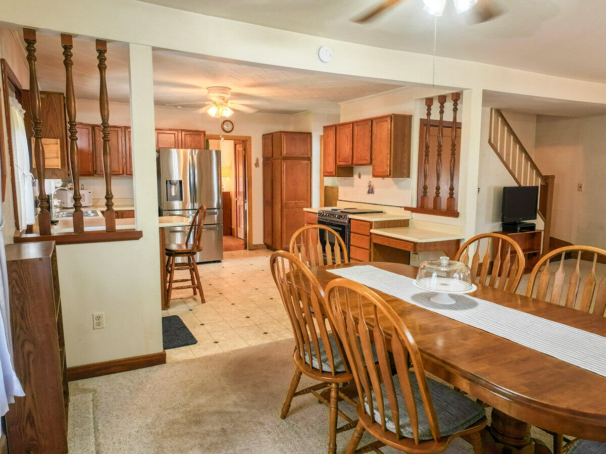 5 Payne Street Lewiston, ME 04240 - Photo 14 of 49 Dining Room into Kitchen