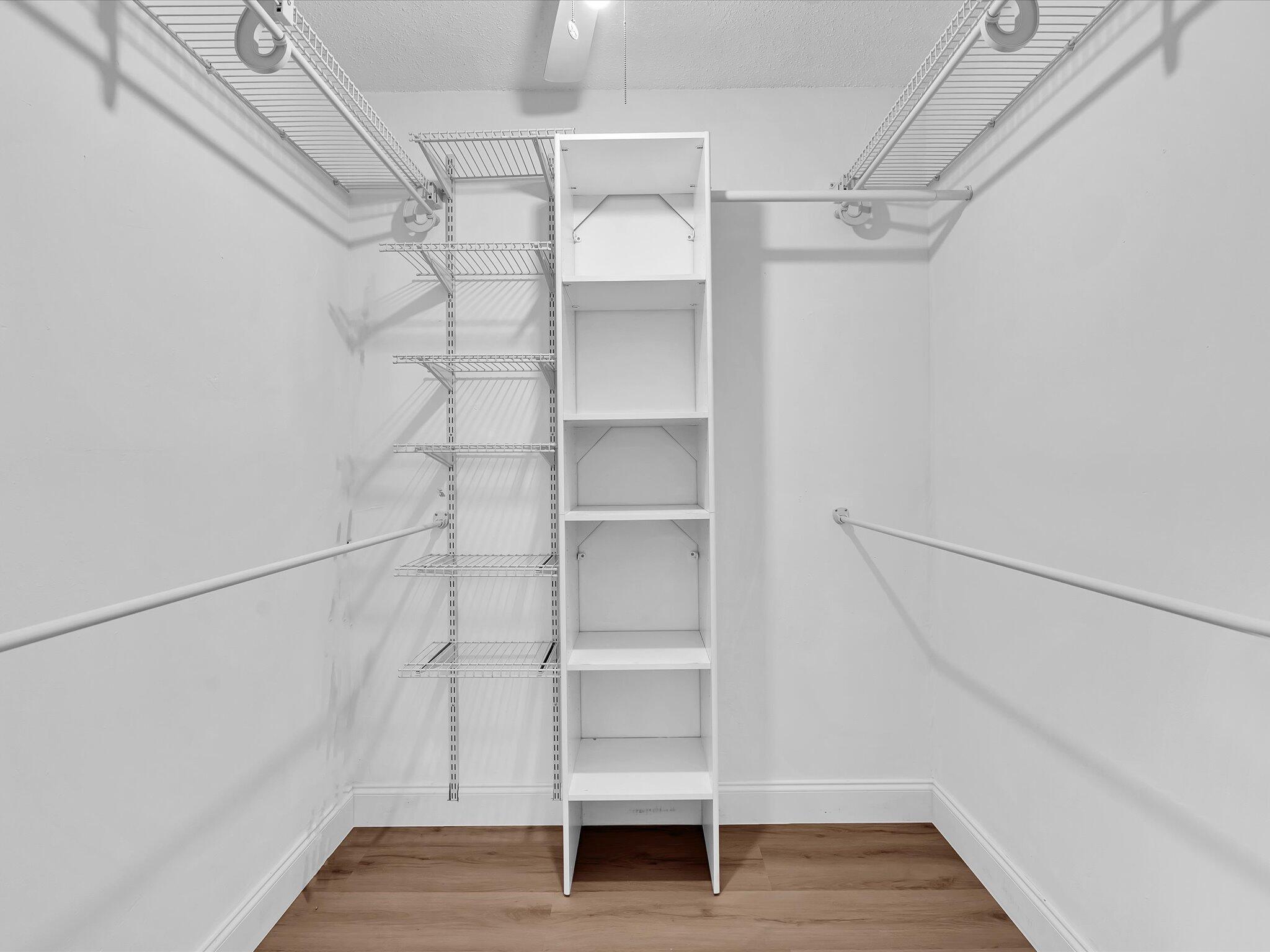 524 Osprey Drive, Unit 11B Delray Beach, FL 33444 - Photo 39 of 54 a view of an empty walk in closet