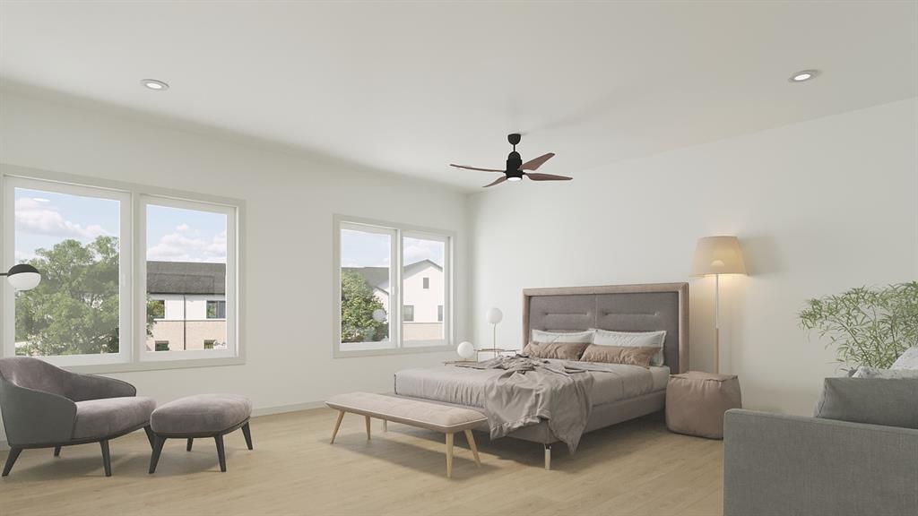 471 Lessie Circle Kennedale, TX 76060 - Photo 9 of 18 a bedroom with a bed and a couch