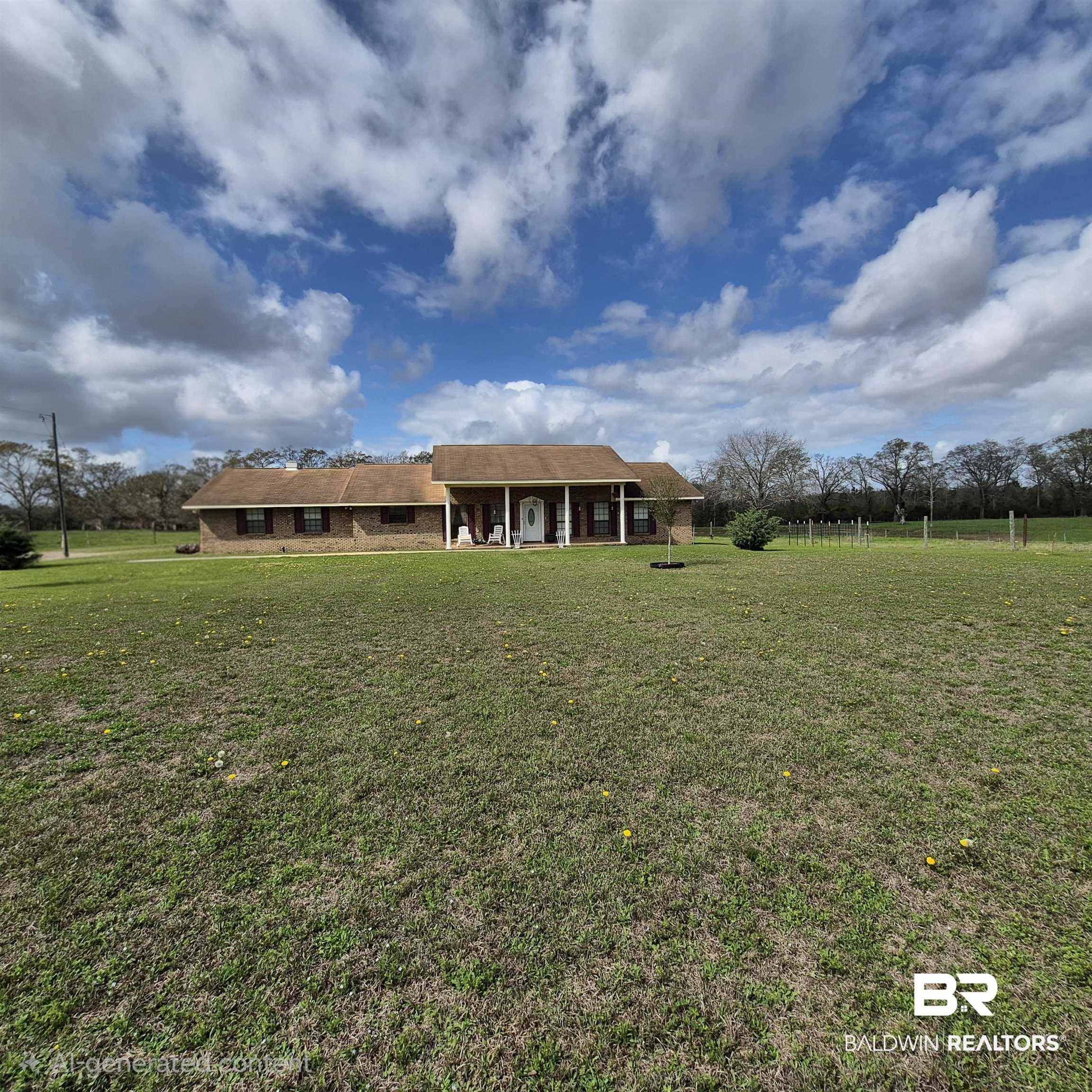 26635 Highway 41 Range, AL 36473 - Photo 2 of 74 Rear view of property with a lawn