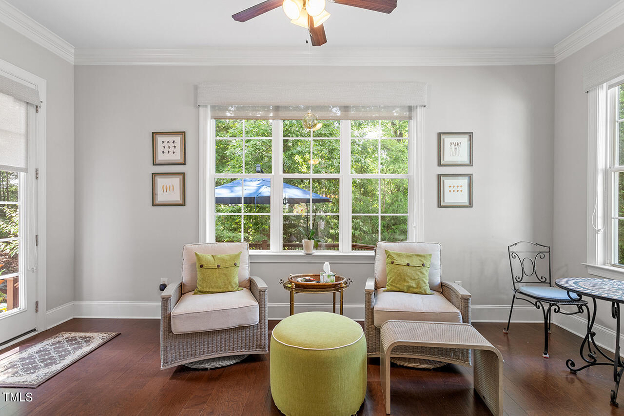 8028 Brandyapple Drive Raleigh, NC 27615 - Photo 10 of 26 Sunroom to back deck