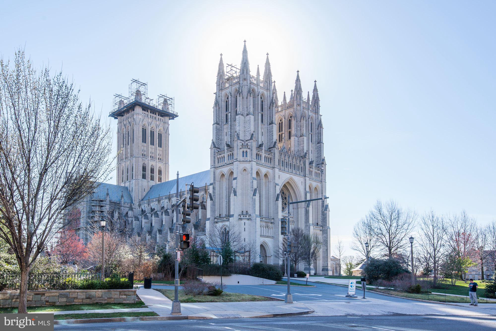 4000 Cathedral Avenue Northwest, Unit 17B Washington, DC 20016 - Photo 34 of 35 a view of a city with tall buildings