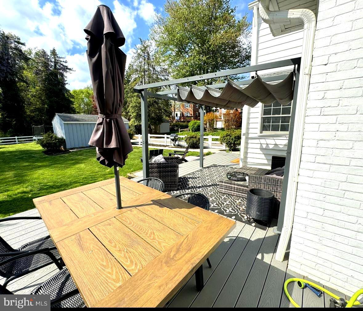 6218 Haddon Avenue Baltimore, MD 21212 - Photo 24 of 24 Trex Deck w/ Slide Awning