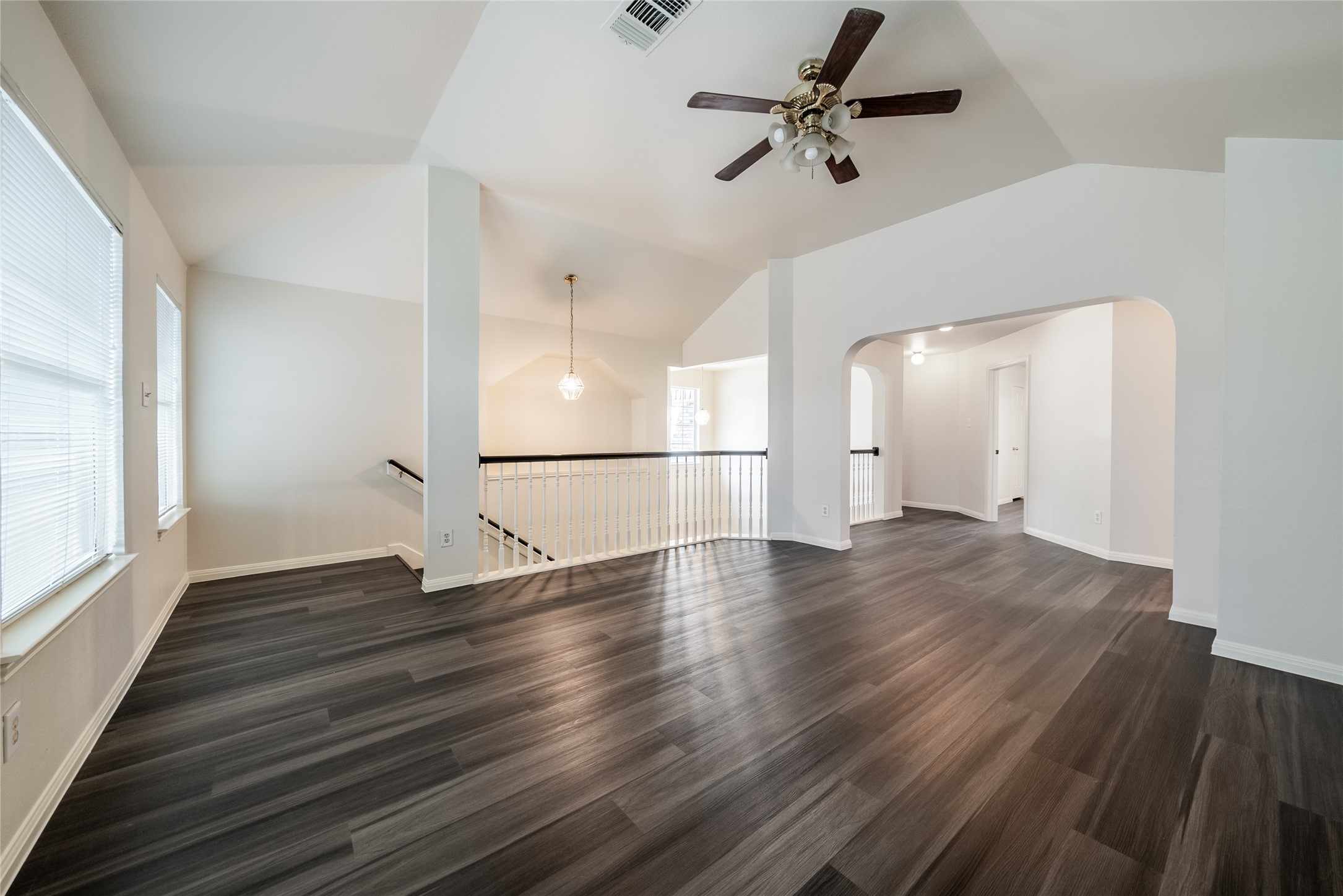915 Double File Trail Round Rock, TX 78665 - Photo 16 of 32 wooden floor in an empty room with a window