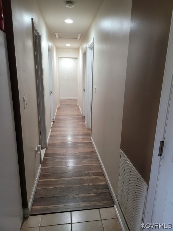 15230 McBryant Road Ruther Glen, VA 22546 - Photo 6 of 22 a view of hallway with wooden floor