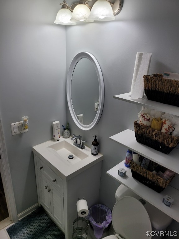 15230 McBryant Road Ruther Glen, VA 22546 - Photo 7 of 22 a bathroom with a double vanity sink and a mirror