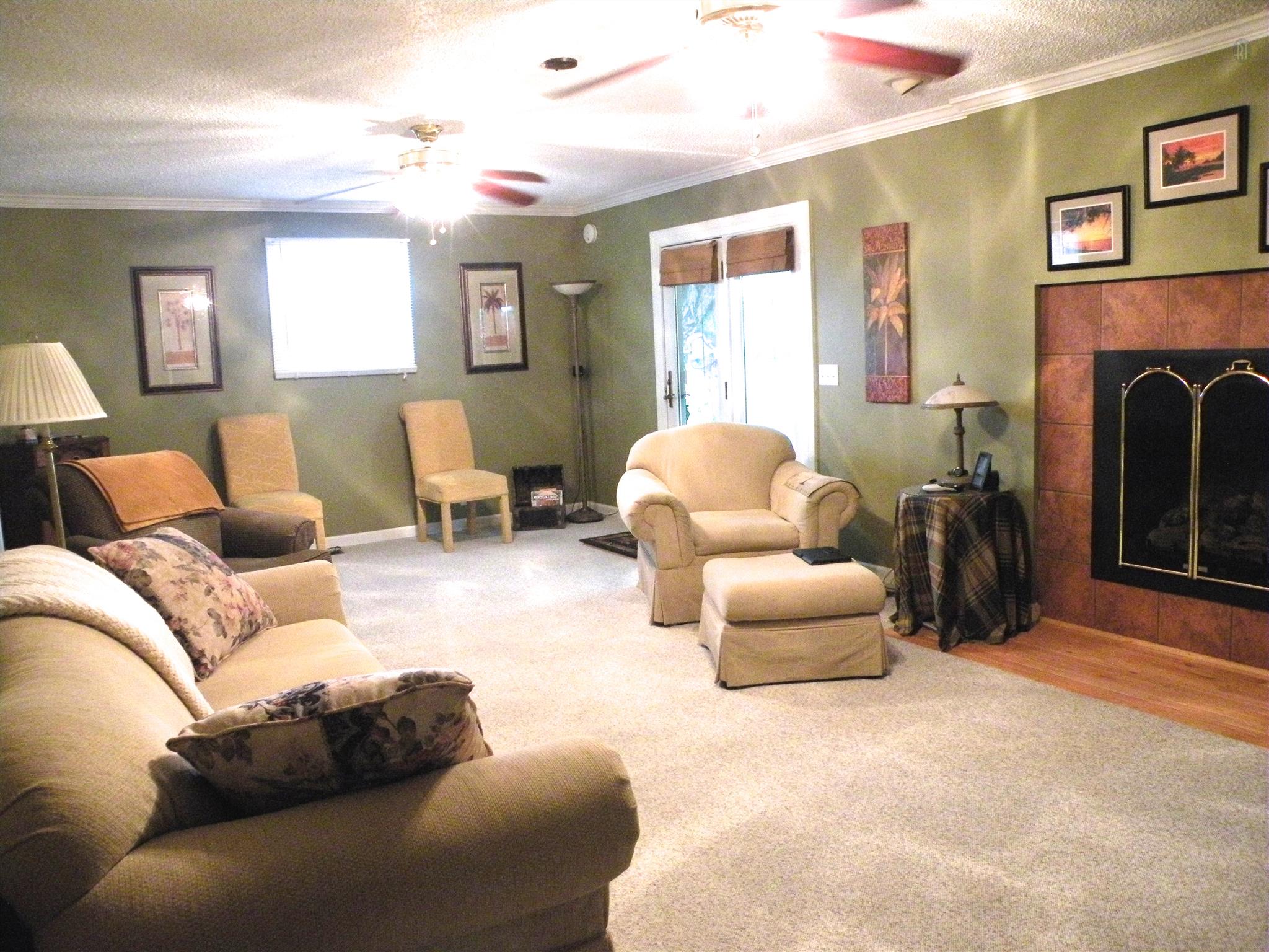 304 Haynes Road Portland, TN 37148 - Photo 13 of 21 a living room with furniture and a fireplace