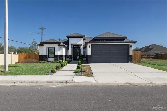 front view of house with a yard