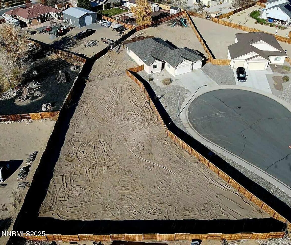 203 Verre Court Dayton, NV 89403 - Photo 27 of 28 an aerial view of a wooden floor