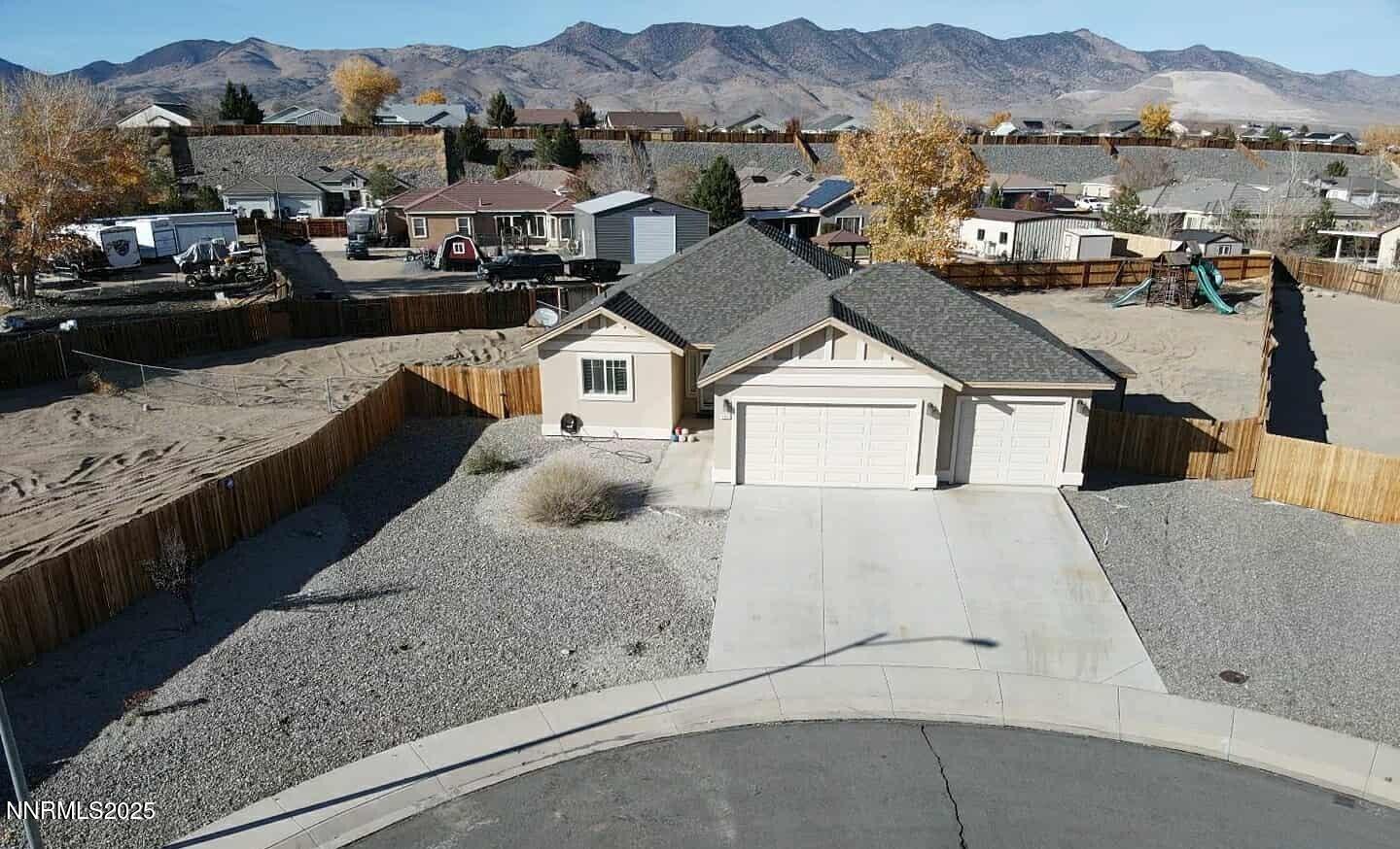 203 Verre Court Dayton, NV 89403 - Photo 28 of 28 a view of a house with a cars park