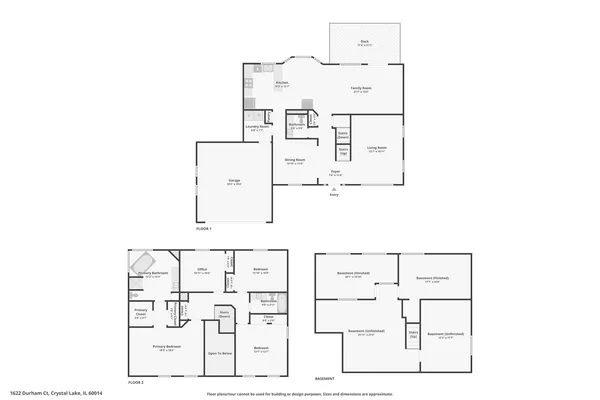 $450,000 | 1622 Durham Court, Crystal Lake, IL 60014