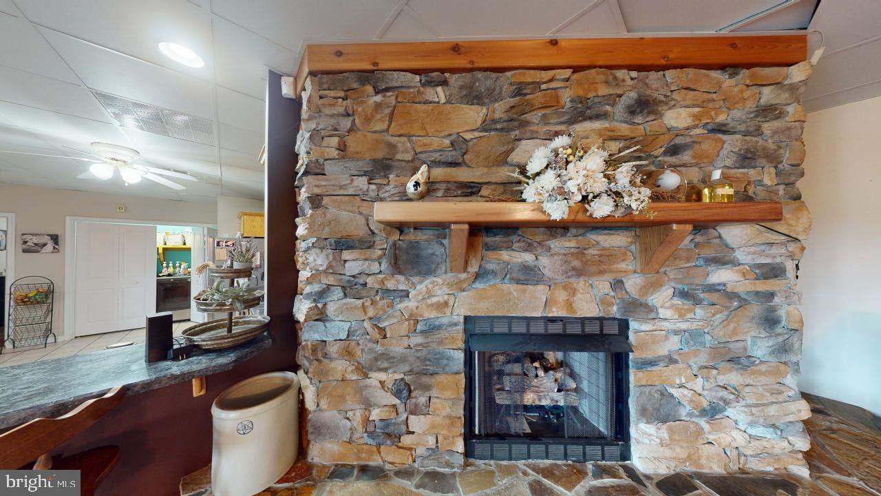 2810 Don McCauley Road Romney, WV 26757 - Photo 74 of 94 Fire place and custom mantel