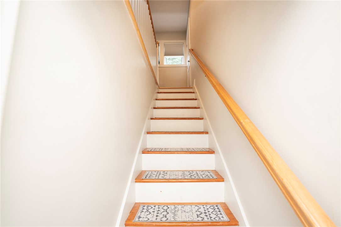5 Leach Street Cumberland, RI 02864 - Photo 22 of 33 Stairway up to Primary Bedroom