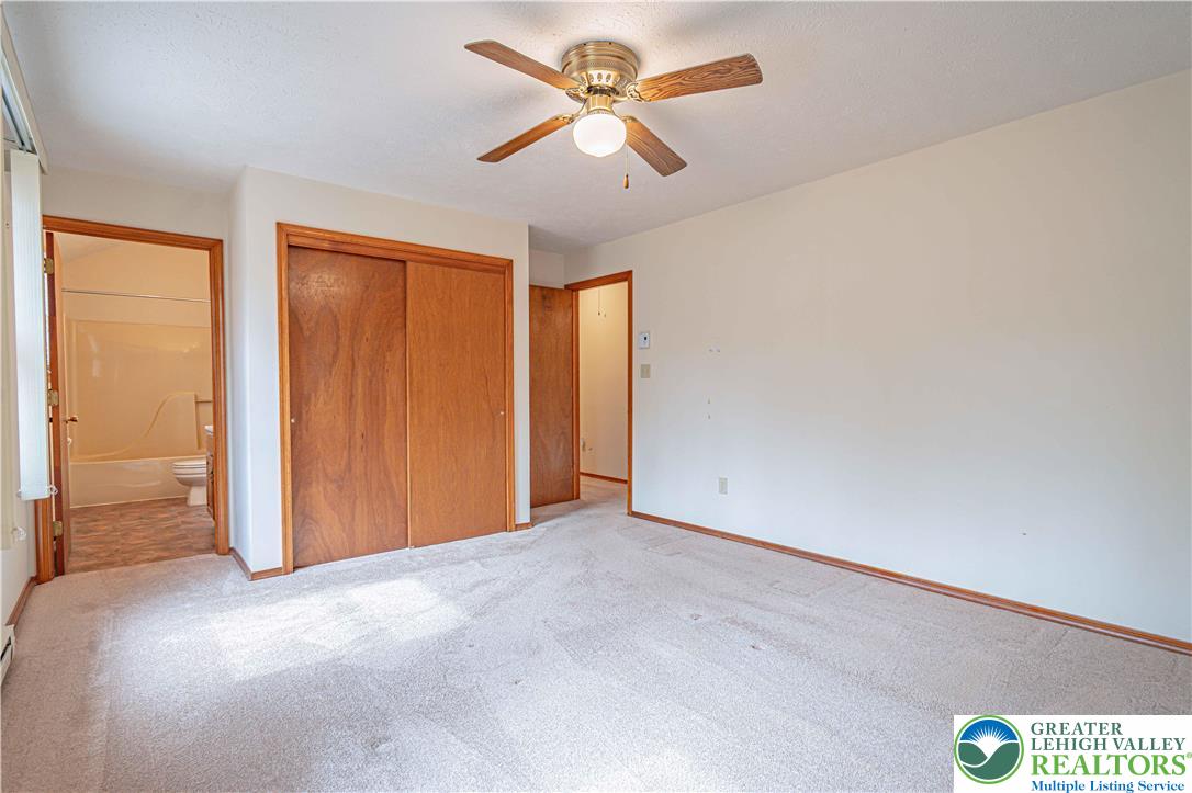 53 Panther Run Road Jim Thorpe, PA 18229 - Photo 29 of 53 an empty room with closet and a chandelier fan