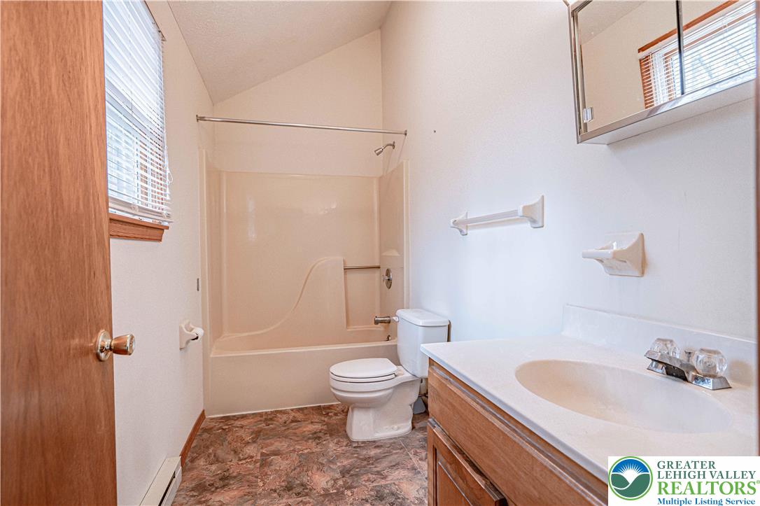 53 Panther Run Road Jim Thorpe, PA 18229 - Photo 30 of 53 a bathroom with a sink a toilet and shower
