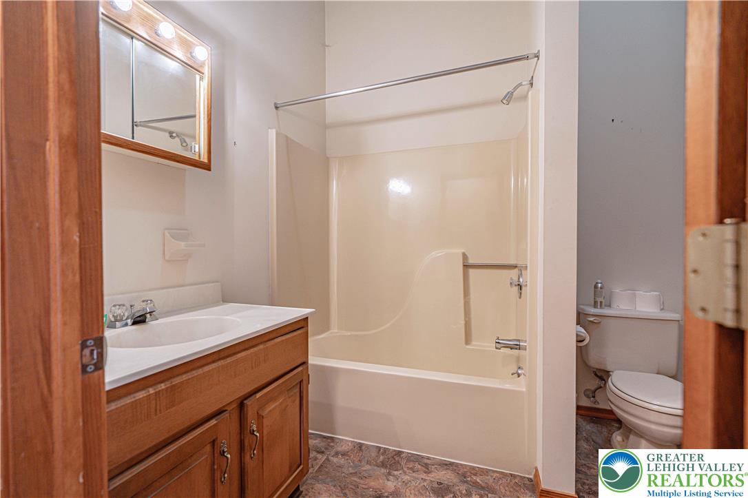 53 Panther Run Road Jim Thorpe, PA 18229 - Photo 37 of 53 a bathroom with a sink a toilet and shower