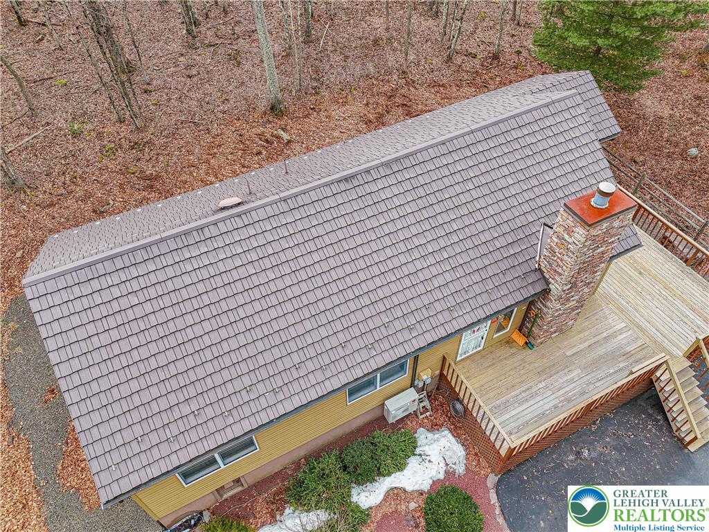 53 Panther Run Road Jim Thorpe, PA 18229 - Photo 40 of 53 a view of a roof deck with wooden floor and fence