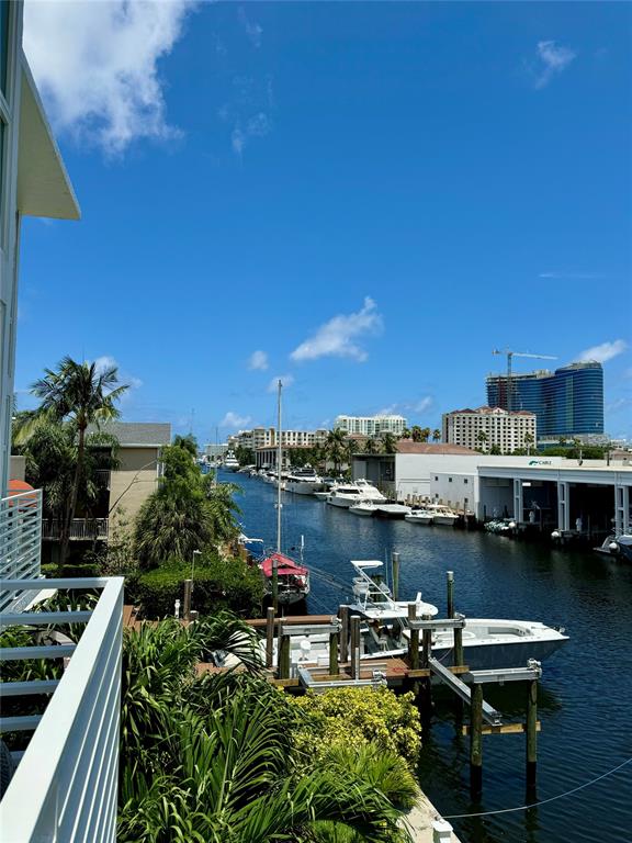 1490 Southeast 15th Street, Unit 202 Fort Lauderdale, FL 33316 - Photo 19 of 31 a view of a lake with sitting area