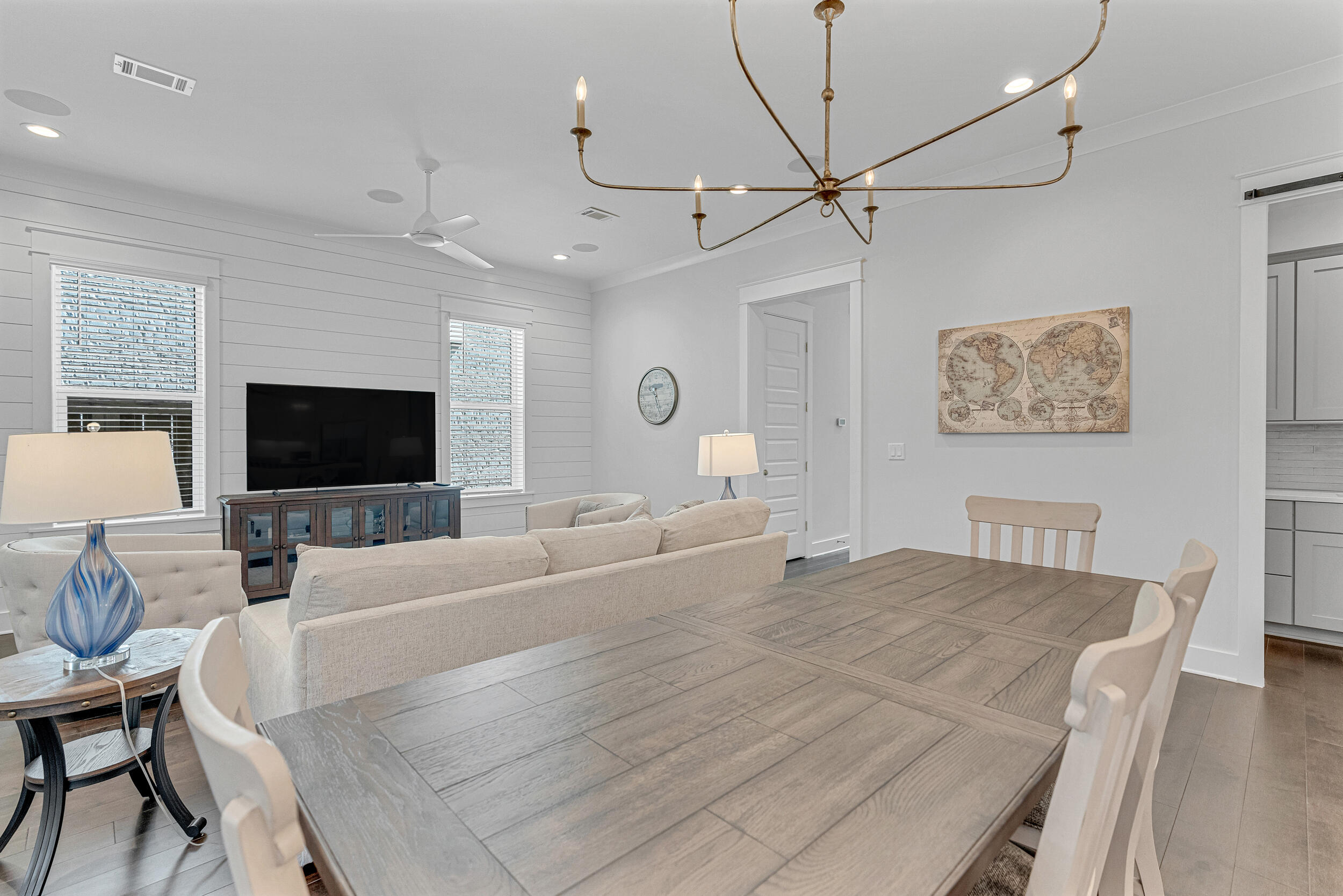 68 Ridgewalk Circle Santa Rosa Beach, FL 32459 - Photo 26 of 58 a large bedroom with a bed and a flat screen tv