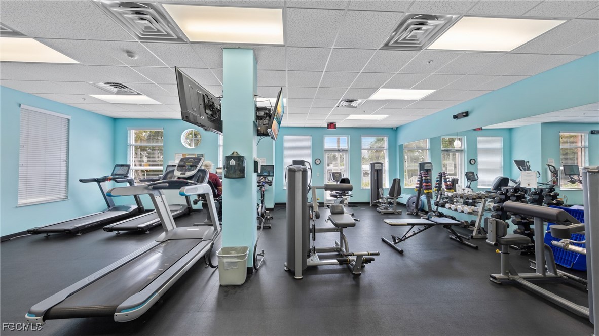 2745 First Street, Unit 1305 Fort Myers, FL 33916 - Photo 34 of 36 a view of a room with gym equipment