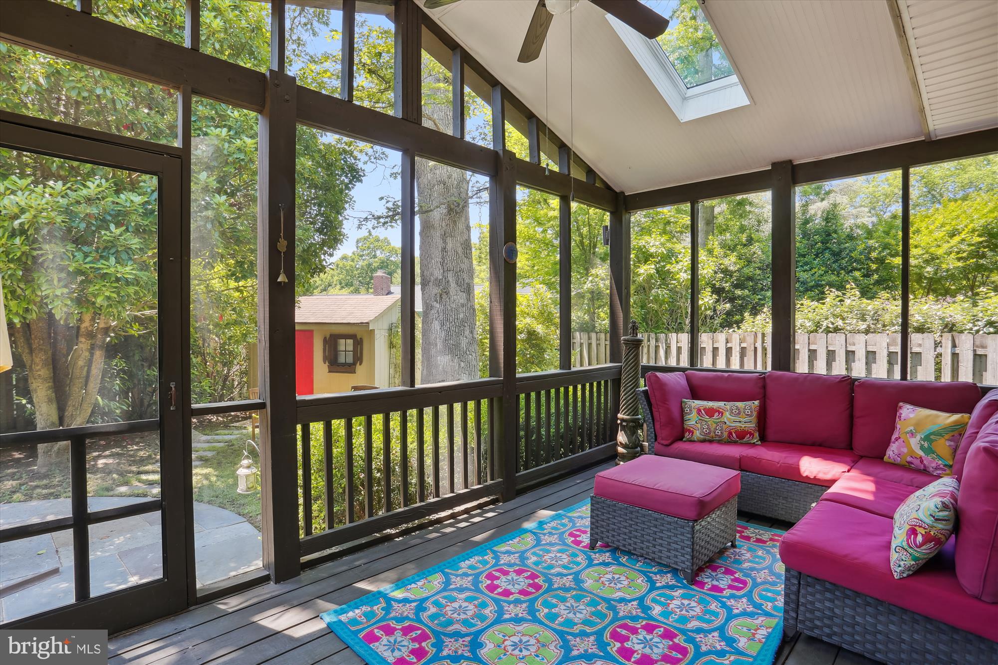 6521 East Halbert Road Bethesda, MD 20817 - Photo 19 of 52 Screen Porch off the Living Room