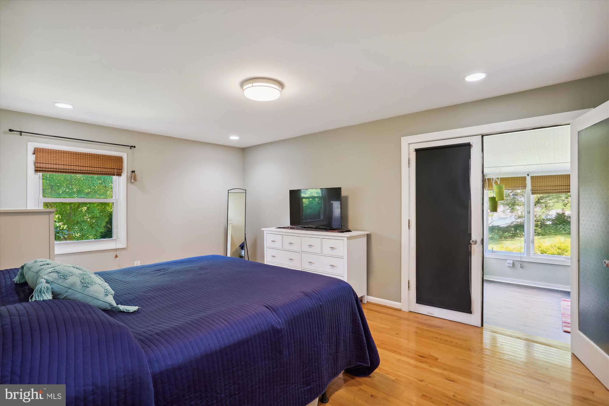 6521 East Halbert Road Bethesda, MD 20817 - Photo 26 of 52 Primary Bedroom with Gleaming Wood Floors