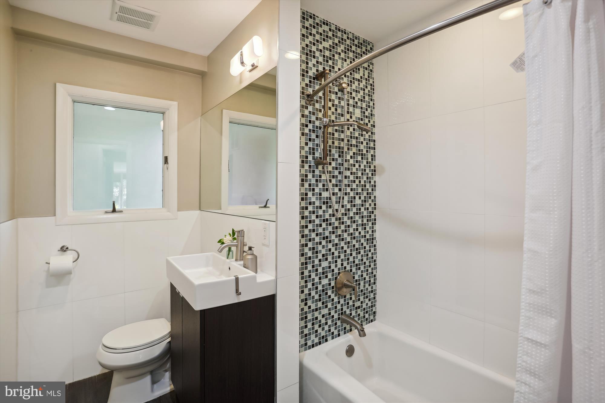 6521 East Halbert Road Bethesda, MD 20817 - Photo 30 of 52 Renovated Hall Bathroom