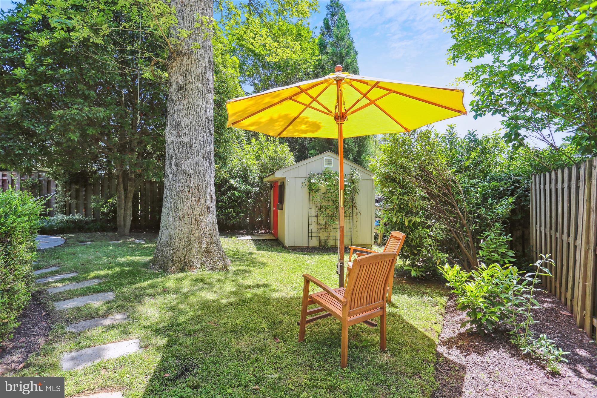 6521 East Halbert Road Bethesda, MD 20817 - Photo 43 of 52 Tranquil Backyard