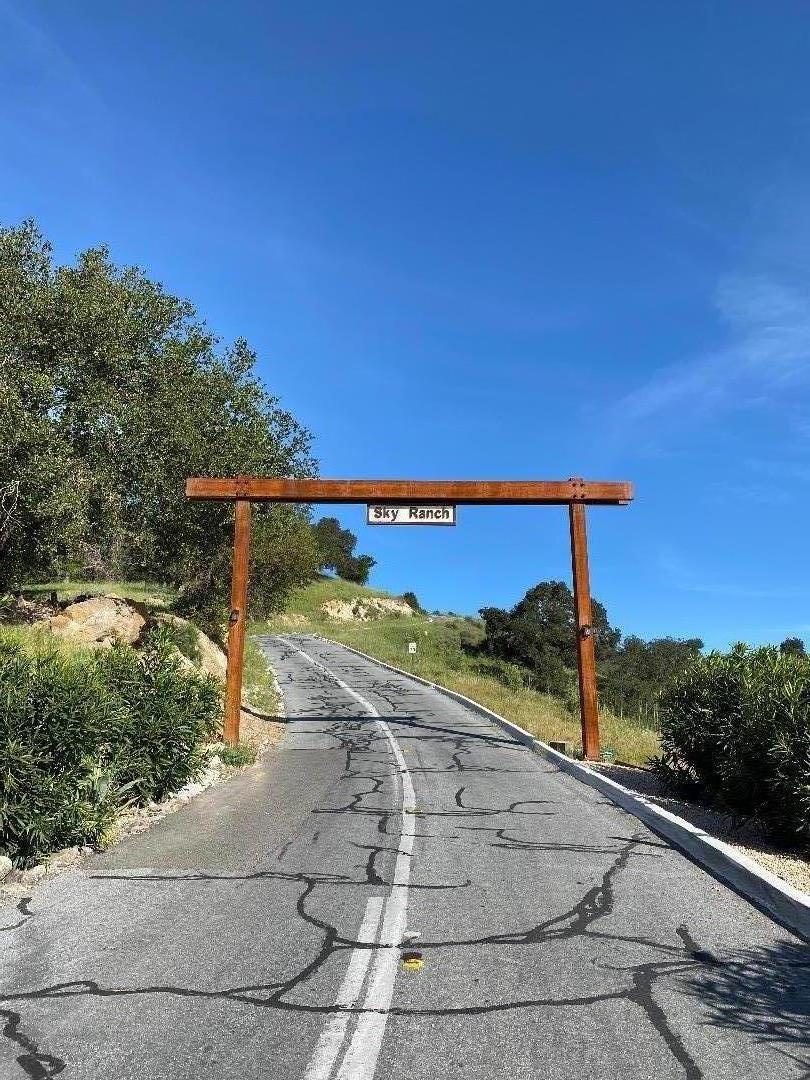 35180 Sky Ranch Road Carmel Valley, CA 93924 - Photo 3 of 16 a view of a yard with a street