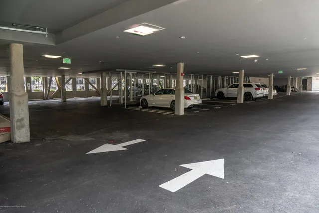 a city view with tall buildings