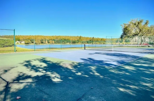 a view of an ocean and beach