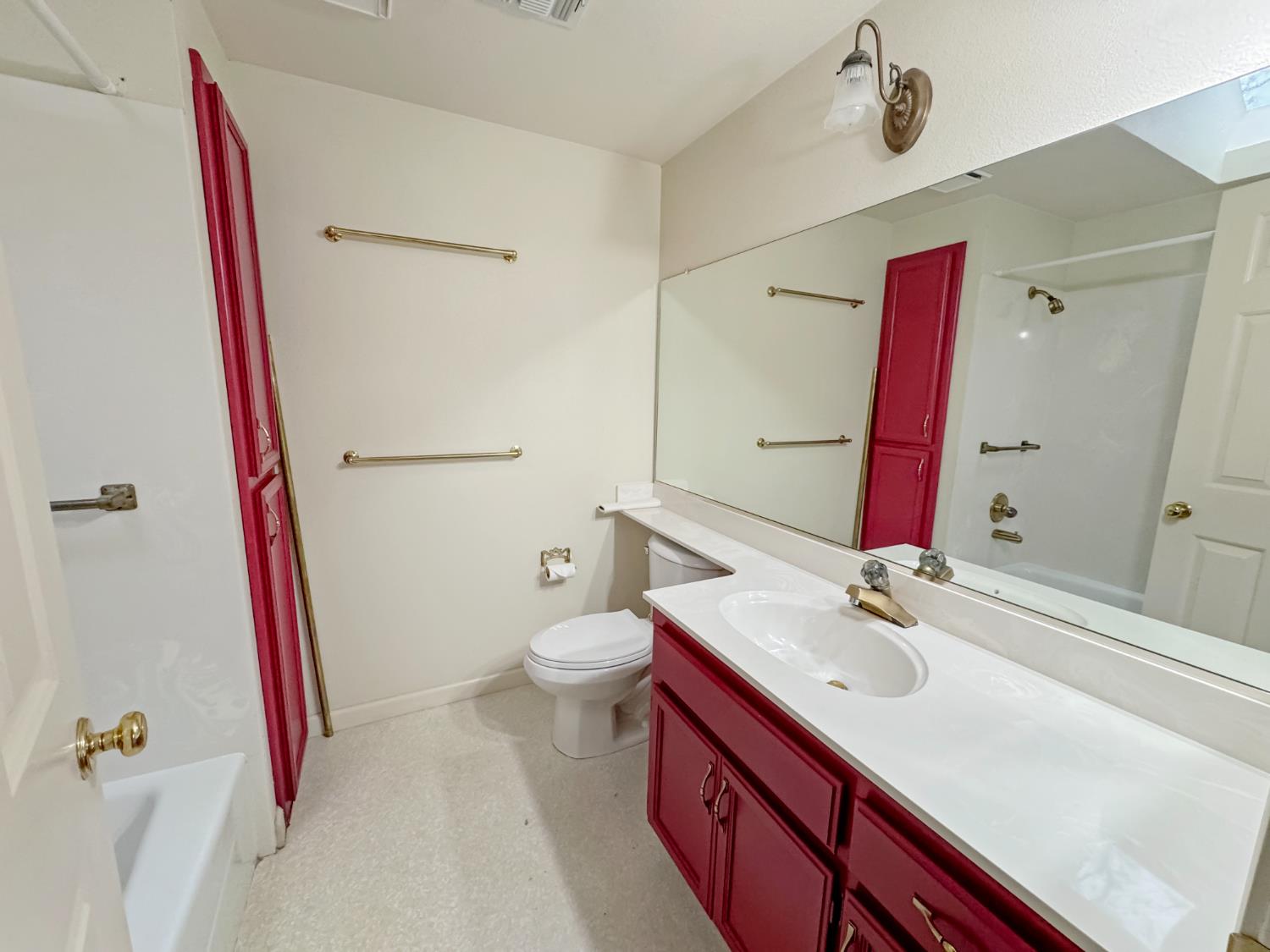 12439 Homestead Way Auburn, CA 95603 - Photo 24 of 27 a bathroom with a sink and a mirror