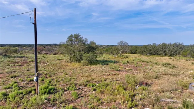 a view of a lake with a mountain in the background