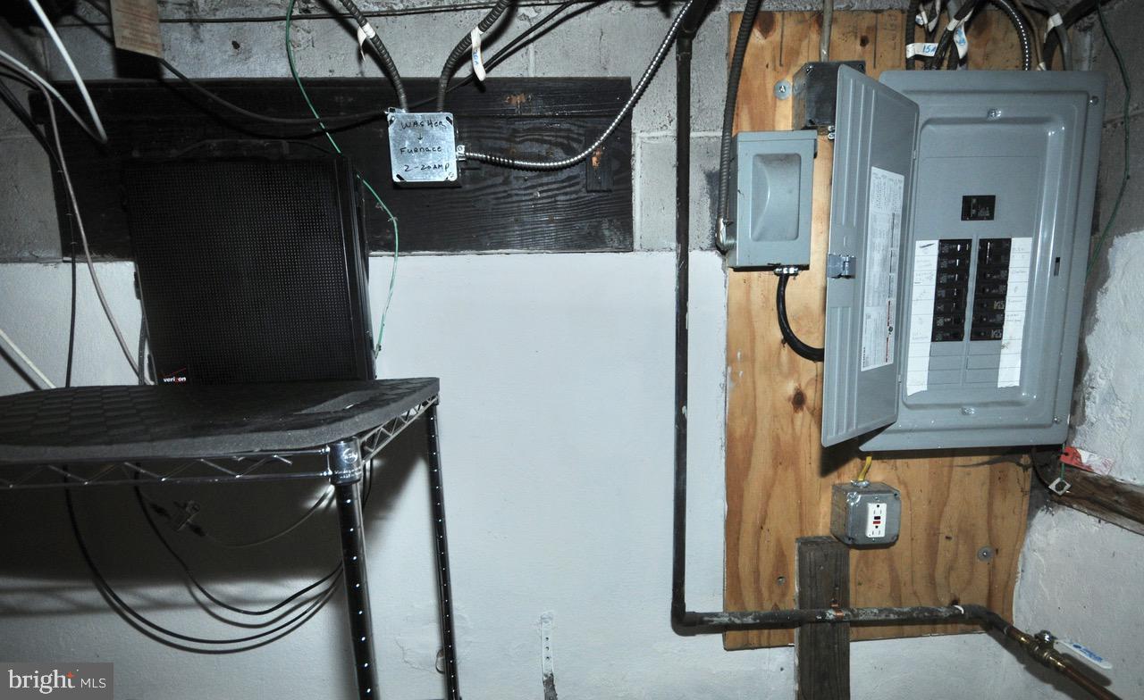 817 Woodlane Road Westampton, NJ 08060 - Photo 25 of 35 Basement Electrical Panel Box