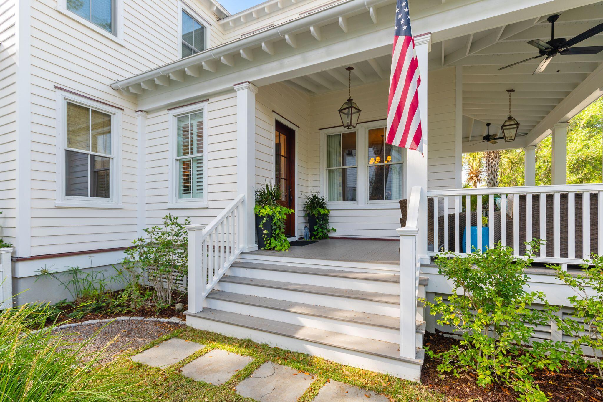 43 Joggling Street Mount Pleasant, SC 29464 - Photo 2 of 48 WIDE STEPS LEAD TO A WRAP AROUND PORCH