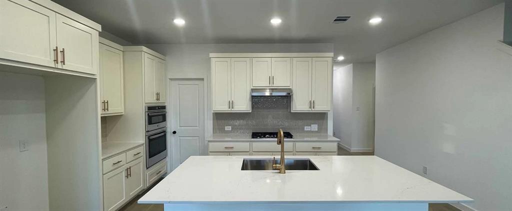 1616 Abbott Crk Road Celina, TX 75009 - Photo 12 of 25 Kitchen Construction Progress featuring the Serene Collection