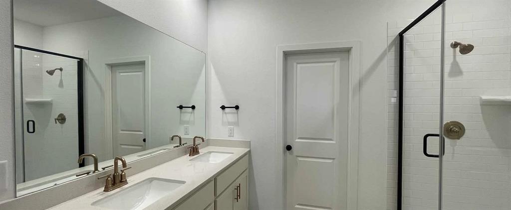 1616 Abbott Crk Road Celina, TX 75009 - Photo 17 of 25 Primary Bathroom Construction Progress featuring the Serene Collection