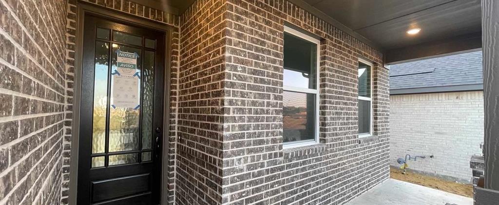 1616 Abbott Crk Road Celina, TX 75009 - Photo 3 of 25 Front Porch Construction Progress