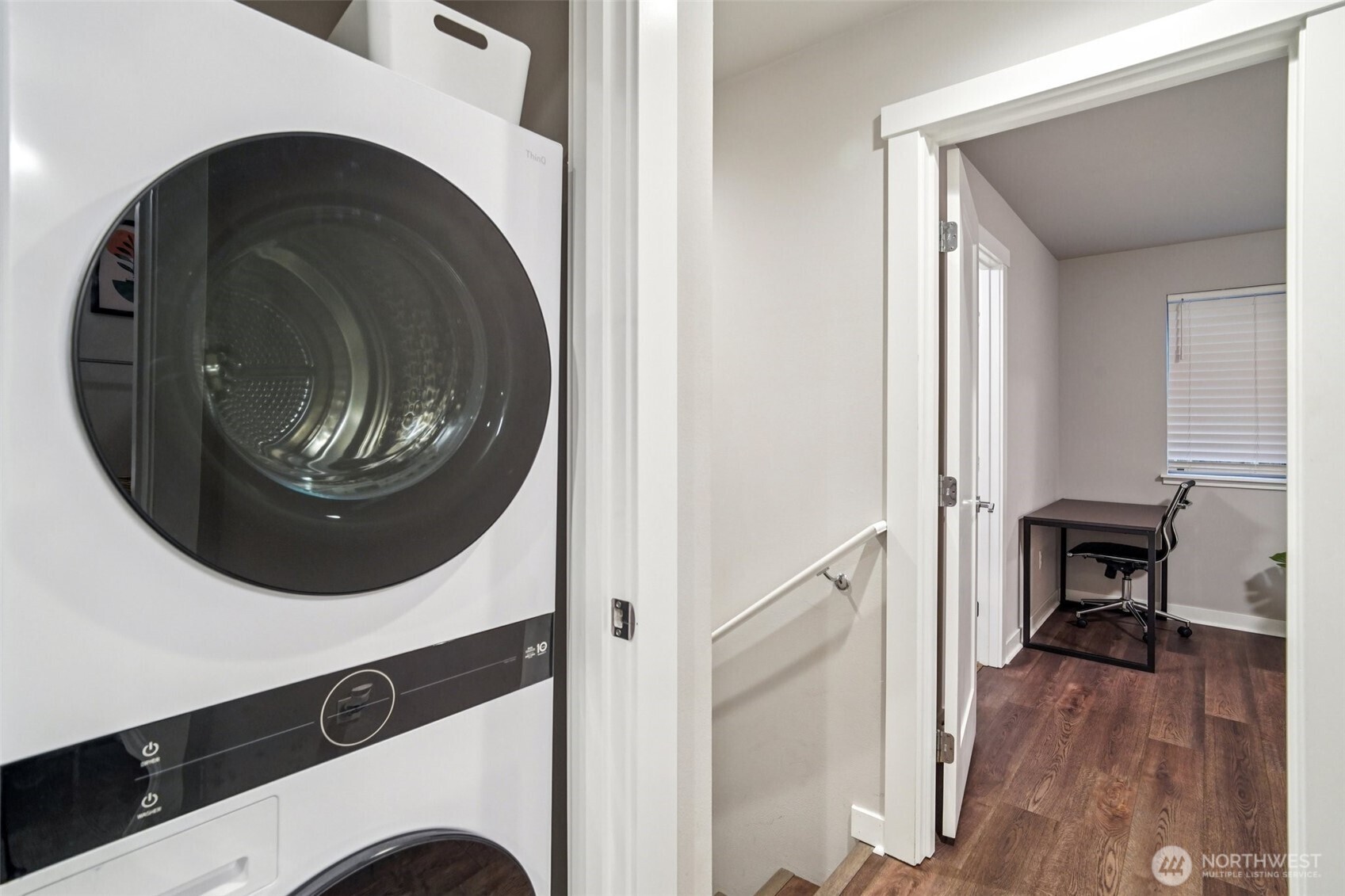 4908 South Willow Street, Unit B Seattle, WA 98118 - Photo 16 of 29 a view of a livingroom with furniture and a fireplace