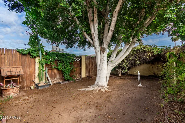 a view of a house with a patio