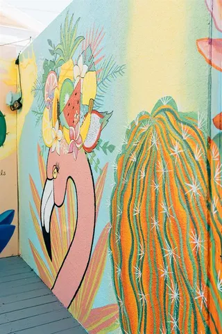 a view of a entryway