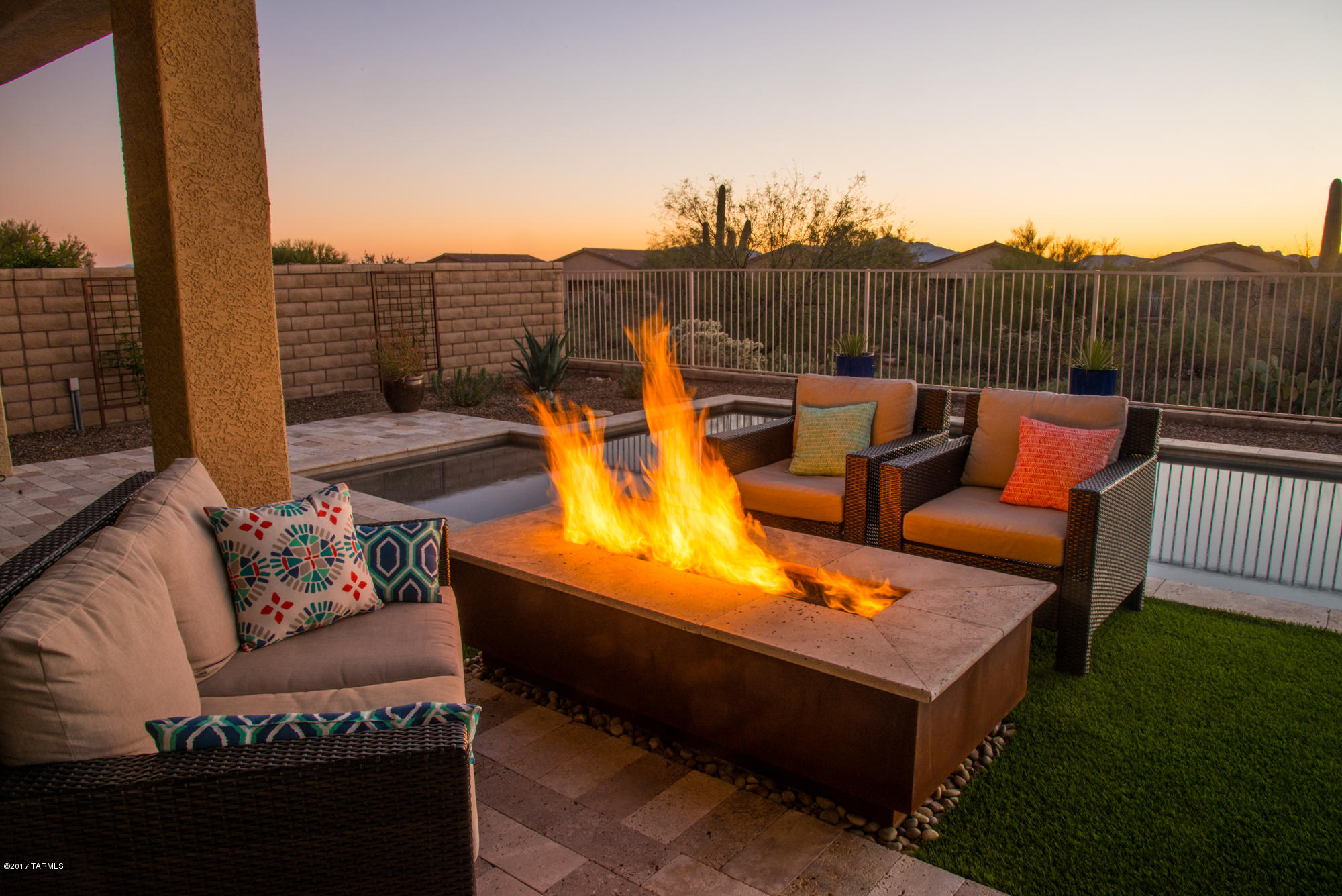 4405 West Crystal Ranch Place Marana, AZ 85658 - Photo 40 of 44 a view of outdoor space with seating