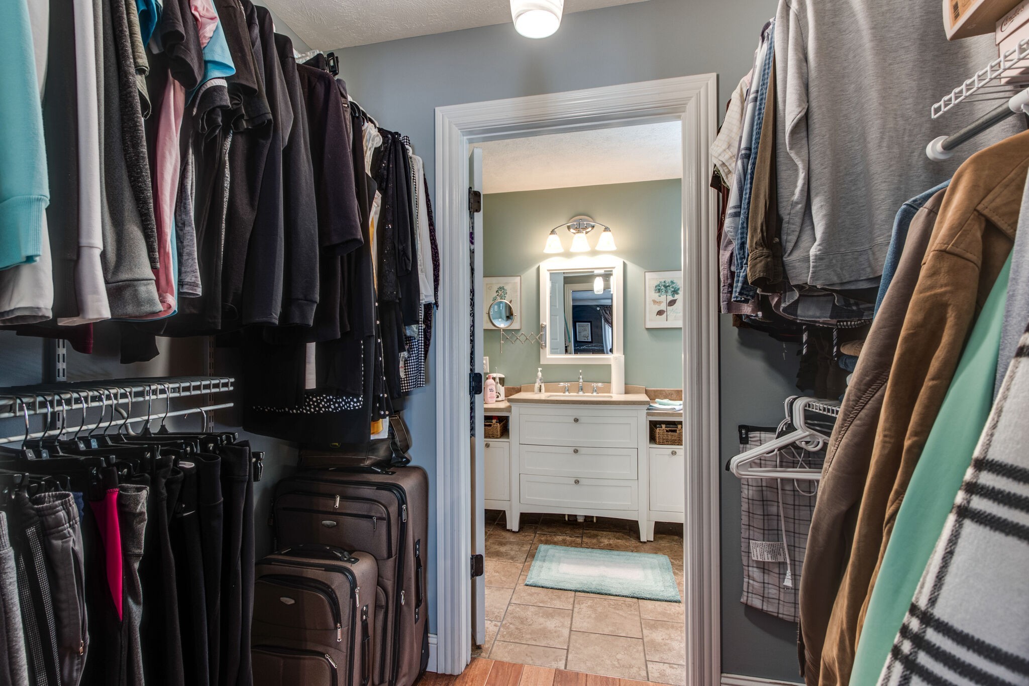 67 Cedar Bend Road Beechgrove, TN 37018 - Photo 21 of 48 a view of walk in closet with clothes and shoes