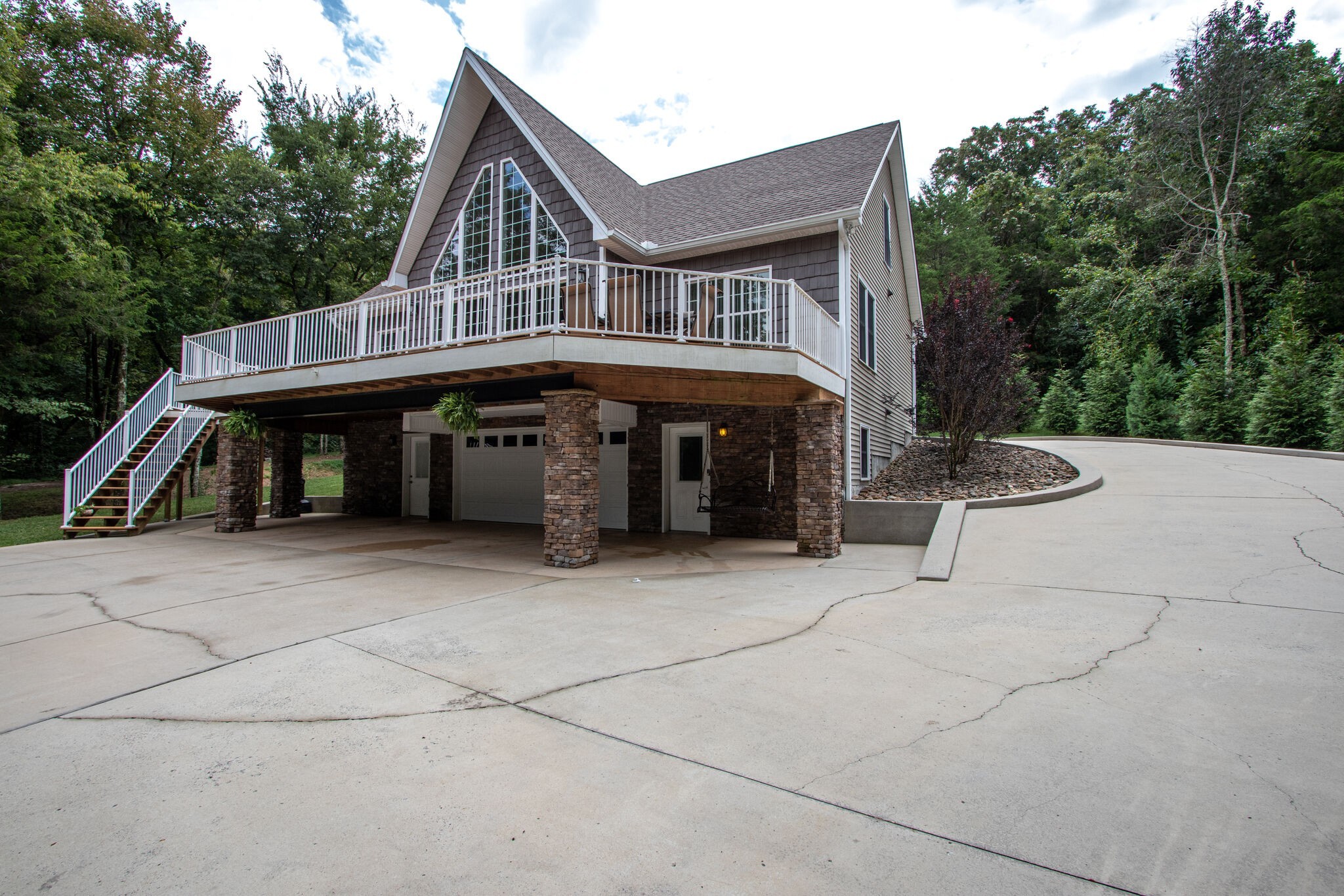 67 Cedar Bend Road Beechgrove, TN 37018 - Photo 4 of 48 a view of house with yard and staircase
